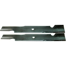 Paquete de 2 cuchillas de reciclado rotativas originales Toro OEM 107-3196-03 de 16,5 pulgadas, color negro