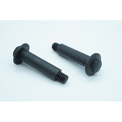 Paquete de 2 pernos de hombro negros originales Toro OEM 614650
