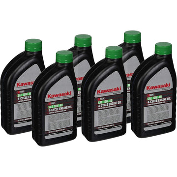 Kawasaki OEM 6 Pack of 99969-6296 OIL:4 CYL 10W40 1QT