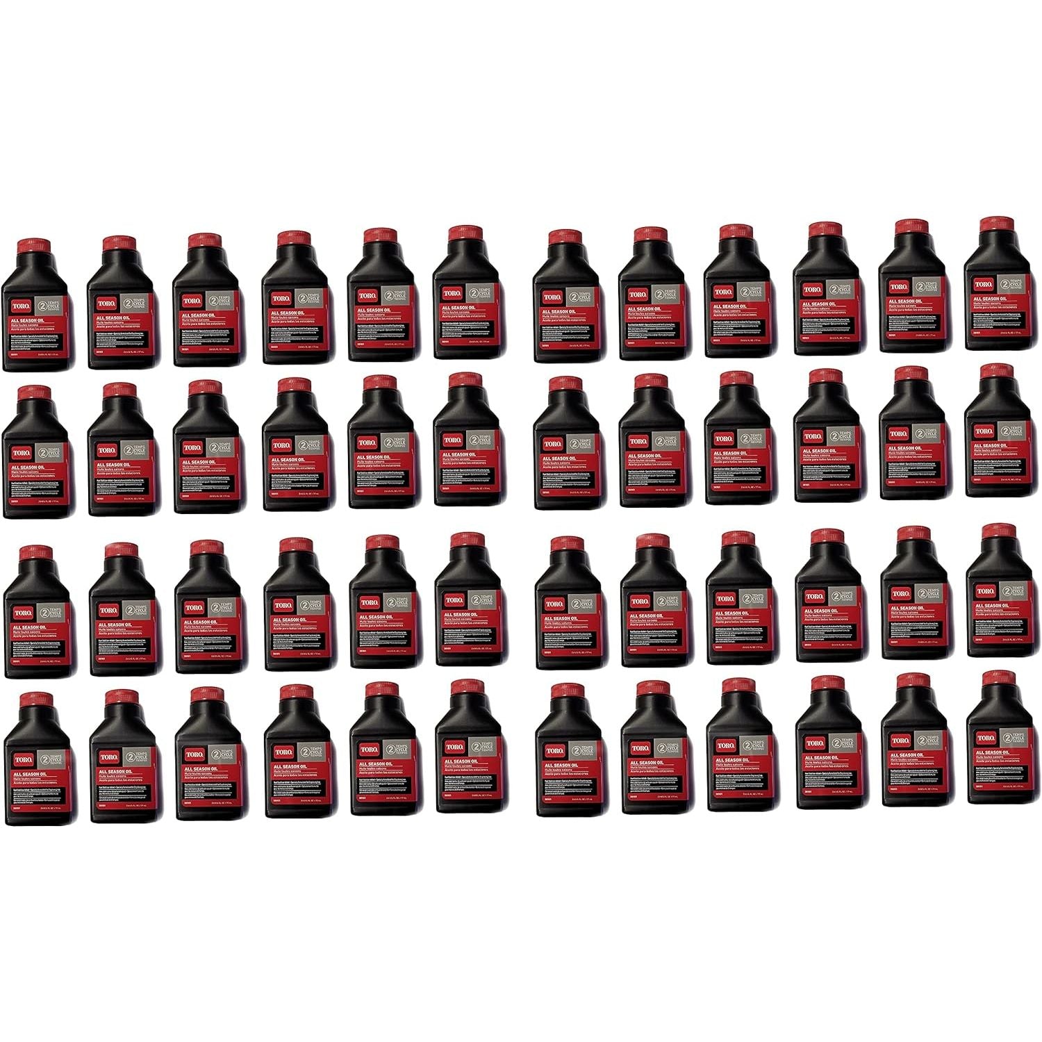 Genuine Toro OEM 48 Pack of 38901 2-Cycle Engine Oil with Fuel Stabilizer, 2.6oz.
