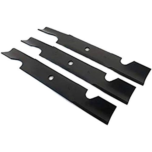 Paquete de 3 cuchillas para mantillo negras originales Toro OEM 117-7278-03 de 16,5 pulgadas