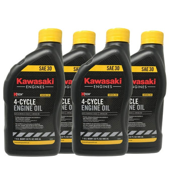 Kawasaki OEM 4 Pack of 99969-6281 OIL:4 CYL SAE30 1QT