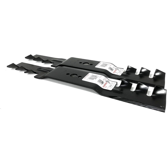 Paquete de 2 cuchillas giratorias de cabeza de cobre de 15-3/8" x 21/32" TORO Compatible con: 116-6358-03, 120-9500-03