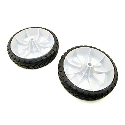 Toro OEM 2 unidades 137-4833 conjunto de rueda delantera tensora G2 blanca de 8 pulgadas