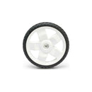 Toro original OEM 137-4843 de 11 pulgadas. Reemplazo de rueda alta trasera para ruedas de 22 pulg. Cortacésped Recycler SmartStow [EXTGR, G2, BLANCO]-1