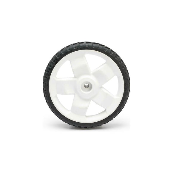 Toro original OEM 137-4843 de 11 pulgadas. Reemplazo de rueda alta trasera para ruedas de 22 pulg. Cortacésped Recycler SmartStow [EXTGR, G2, BLANCO]