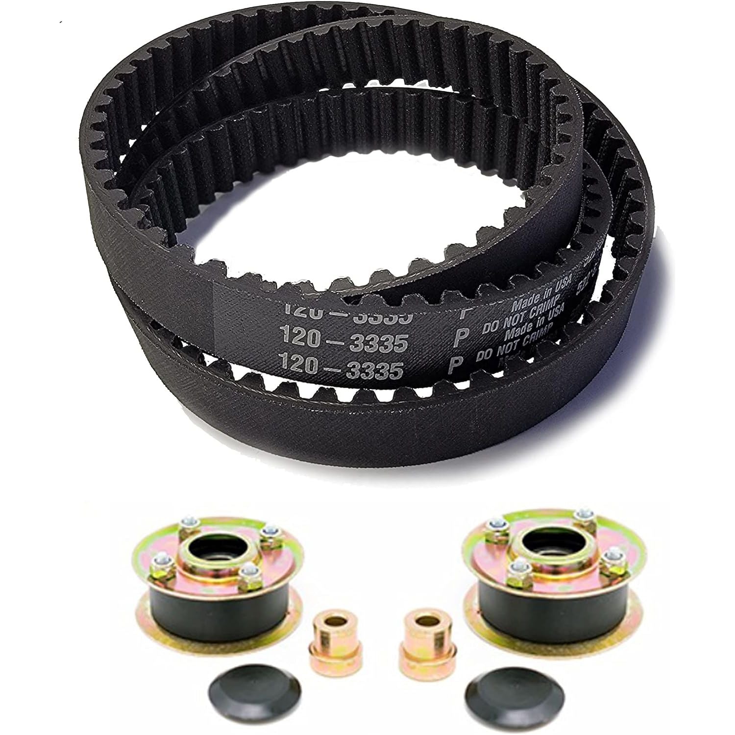 正品 Toro 皮帶和滑輪套件，適用於 Toro TimeMaster/Turfmaster 和 Exmark 30 吋商用割草機