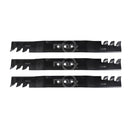 Paquete de 3 hojas giratorias para trituración de cabeza de cobre de 21-11/16" x 7/16" TORO Compatible con: 94-322, 108-9764-03, 131-4547-03-1