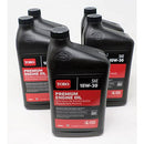 Paquete de 5 aceites originales Toro OEM 38280 10W30 para motor de 4 tiempos, 32 oz. Botella-1
