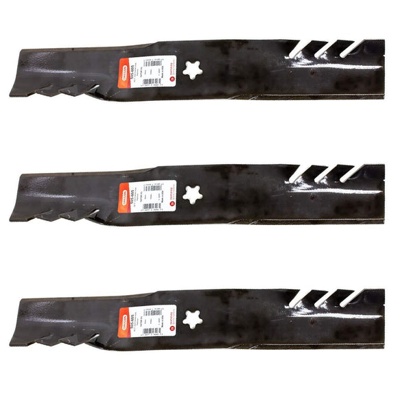 Oregon Aftermarket 3 Pack of 595-605 BLADE AYP GATOR G5 18-1/2