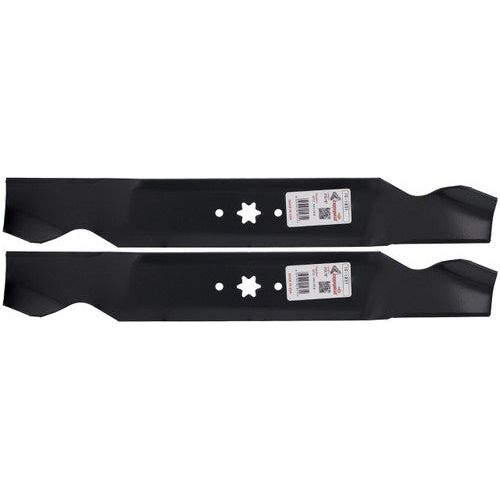 Paquete de 2 hojas giratorias de 21-3/16" X 6 PUNTOS STAR MTD Compatible con: 742-04308, 742-0616, 742-0616, 742-0616A, 742-0656, 942-04126
