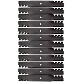 正品 Toro OEM 12 件裝 105-7796-03 原子刀片 18 英吋 - 黑色