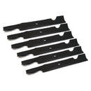 Genuine Toro OEM 6 Pack of 117-7277-03 16.5 Inch Hi-Flow Black Blades-1