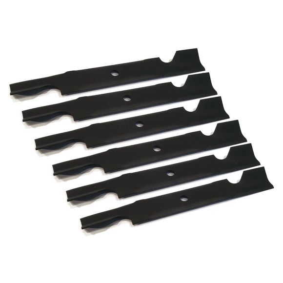 Genuine Toro OEM 6 Pack of 117-7277-03 16.5 Inch Hi-Flow Black Blades