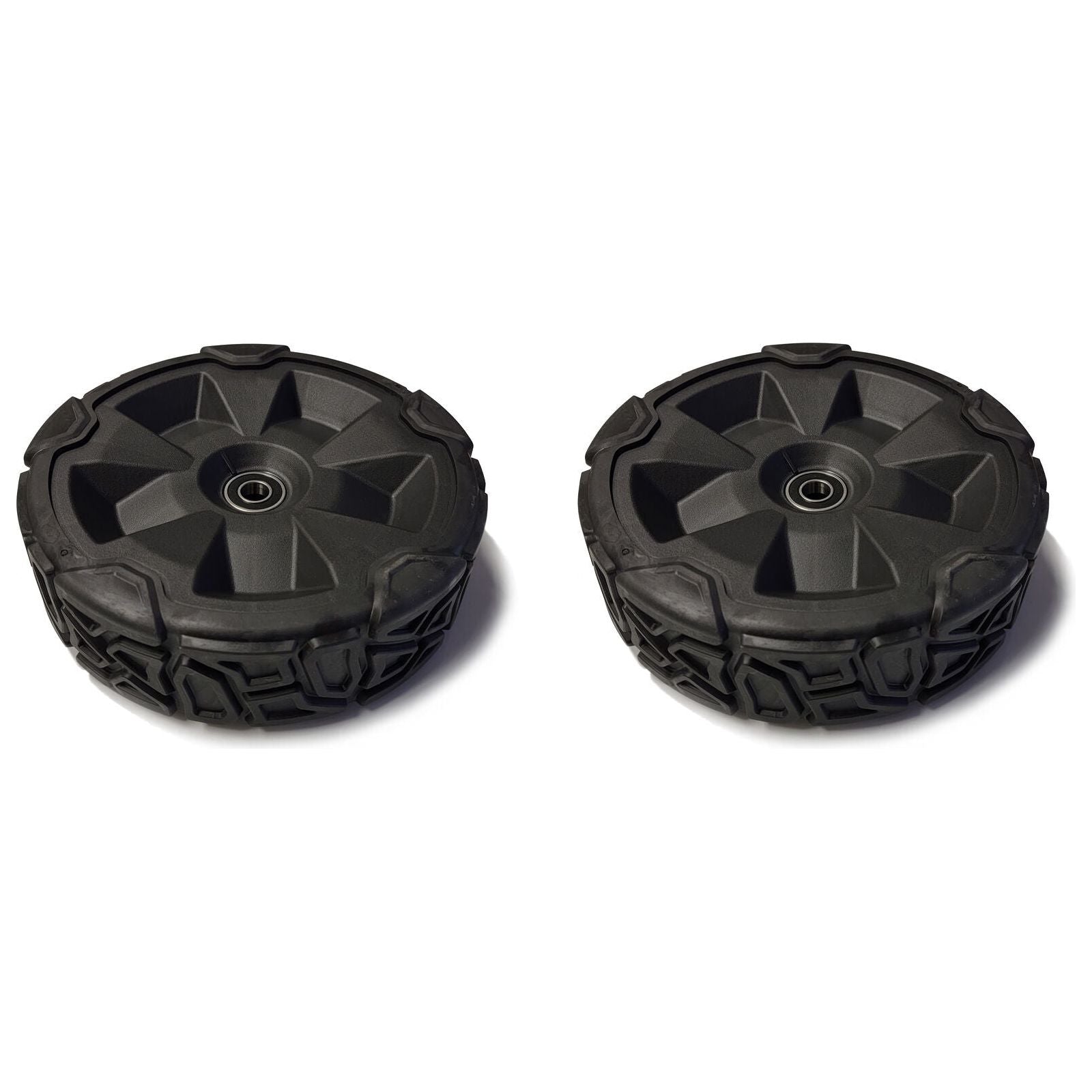 Juego de 2 ruedas originales Toro OEM 144-6469 de 8 pulgadas con rodamientos